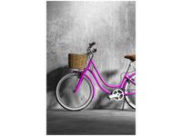 80CM 120 OBRAZ FIOLETOWA DAMKA ŚCIENNY