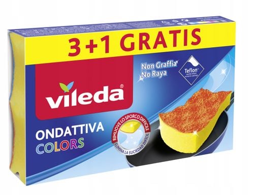 zmywak vileda pur active colors 4 szt. na Arena.pl