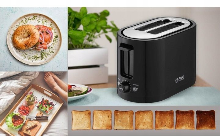 Toster opiekacz TOSTY XL 750 W First Austria zdjęcie 8