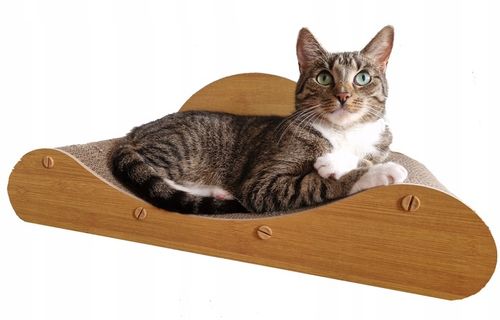 Drapak Dla Kota Sofa Łóżko Legowisko Karton Do Drapania Kanapa Kotka 60 cm na Arena.pl