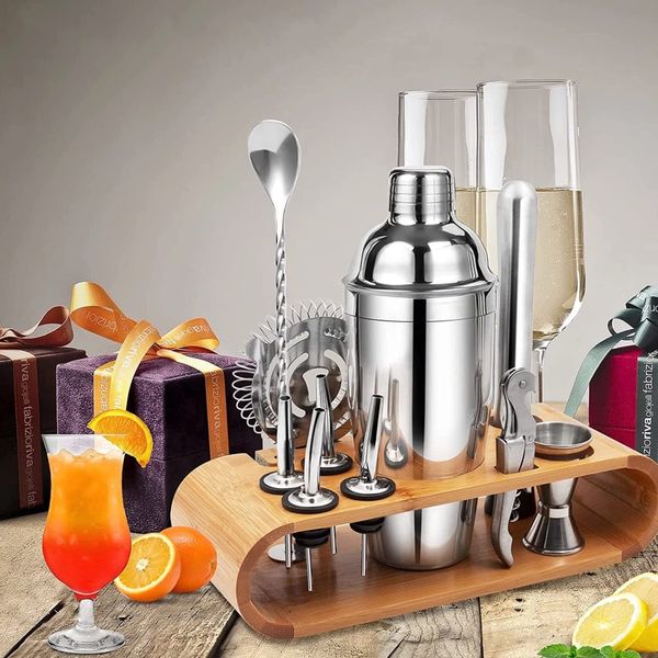 Zestaw barmański shaker stojak GASTON 17 elementów zdjęcie 8