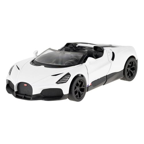 Model 1:36, Bugatti Mistral, biały na Arena.pl