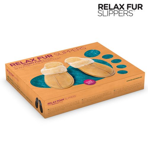 Kapcie Relax Fur na Arena.pl