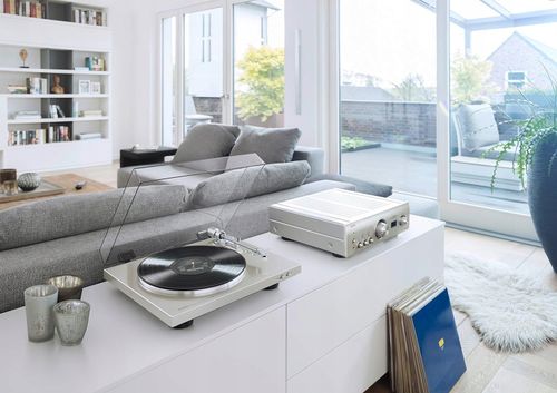 Gramofon DENON DP-300F srebrny na Arena.pl