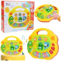 ZABAWKOWE PIANINKO MUZYCZNE DLA DZIECI DŹWIĘKI ZWIERZĄT