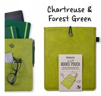 BOOKAROO BOOKS & STUFF - ETUI NA KSIĄŻKĘ - ZIELONE
