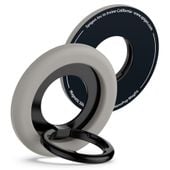 spigen nano pop magsafe phone ring truffle grey