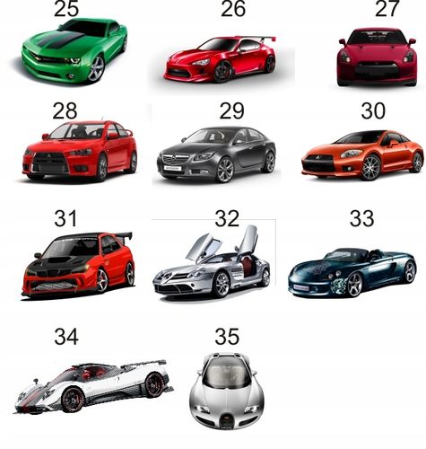 NAKLEJKA NA ŚCIANĘ naklejki samochody auta cars na Arena.pl