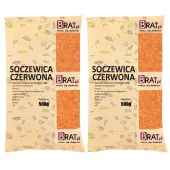 Soczewica czerwona 1kg (2x500g)
