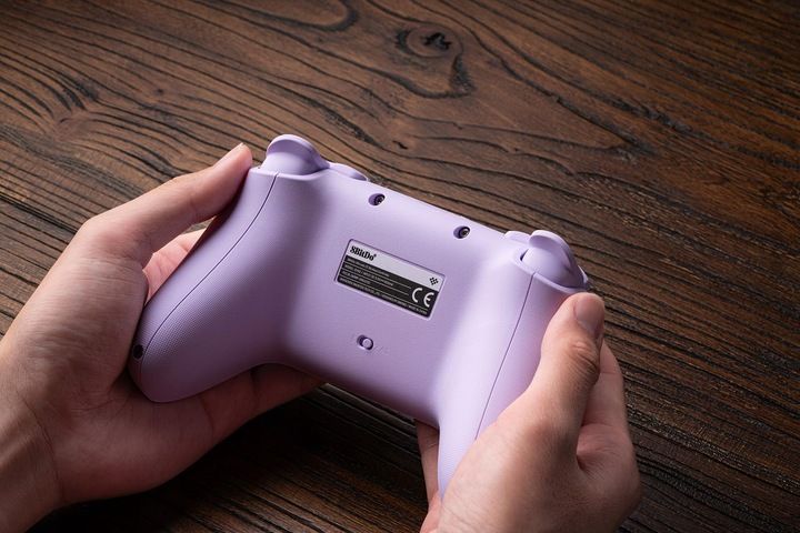 Pad Bezprzewodowy 8Bitdo Ultimate 2C Purple Hall Effect 2.4G BT Android PC zdjęcie 5