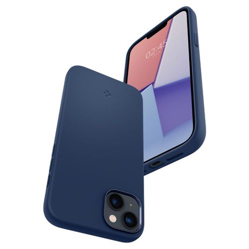 spigen silicone fit mag magsafe iphone 14 plus / 15 plus navy blue na Arena.pl
