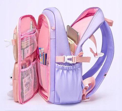 PLECAK SZKOLNY TORNISTER PIÓRNIK KRÓLIK ZAJĄC DLA DZIEWCZYNKI BN 180 kl 1-3 na Arena.pl