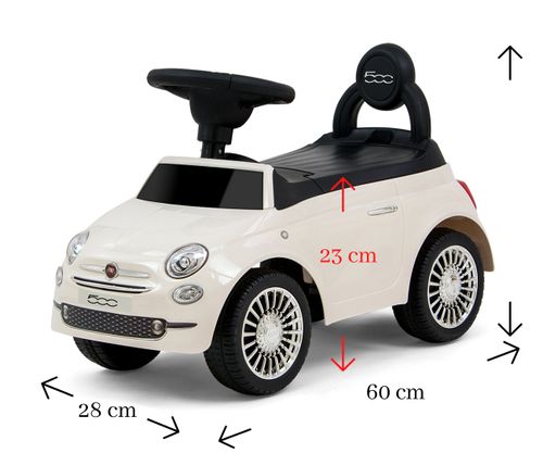 Pojazd Fiat 500 White na Arena.pl