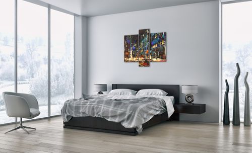 Obraz Na Płótnie - Miasto Centrum Auto - 95X80 Cm - Cb95X80-3787 na Arena.pl