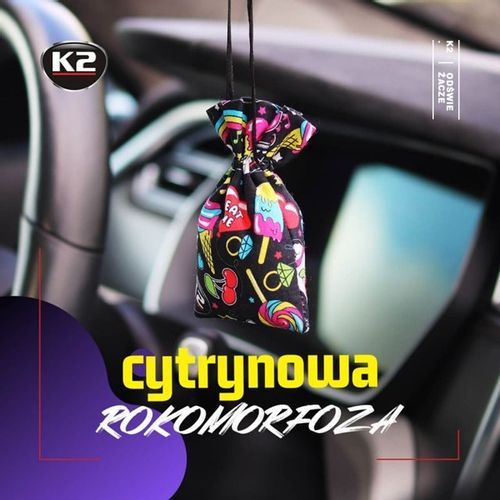Zapach do samochodu K2 Roko Fun Lemon 25g na Arena.pl