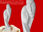 Maski - alabaster grecki