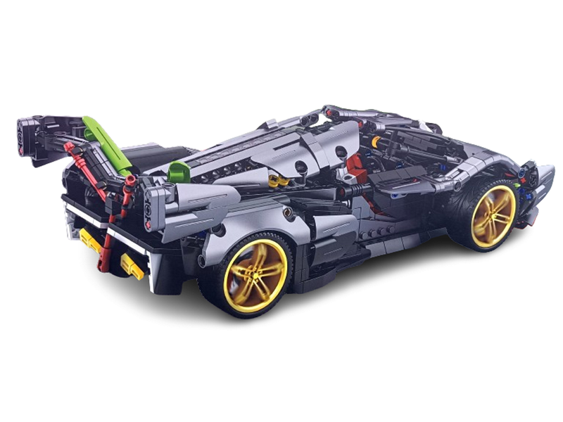 Klocki Elefun - Roadster Samochód wyścigowy 673001 zdjęcie 7