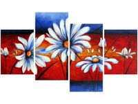 140CM 70 OBRAZ POLNE KWIATY ŚCIENNY