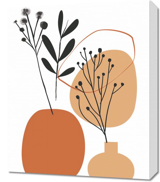 Obraz 50x60cm Botaniczny Pastel zdjęcie 1