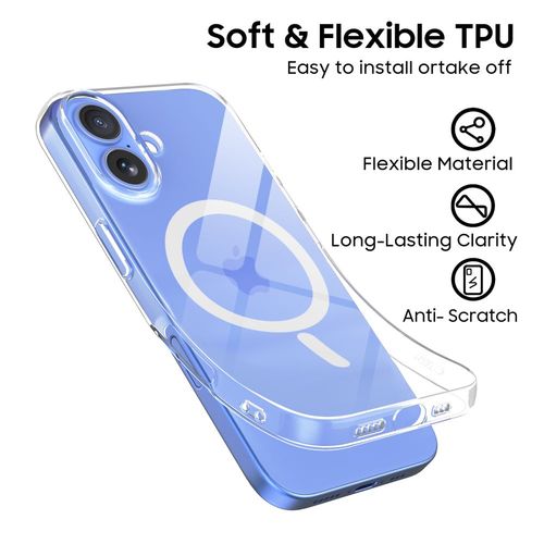 TECH-PROTECT FLEXAIR MAGSAFE IPHONE 16 CLEAR na Arena.pl