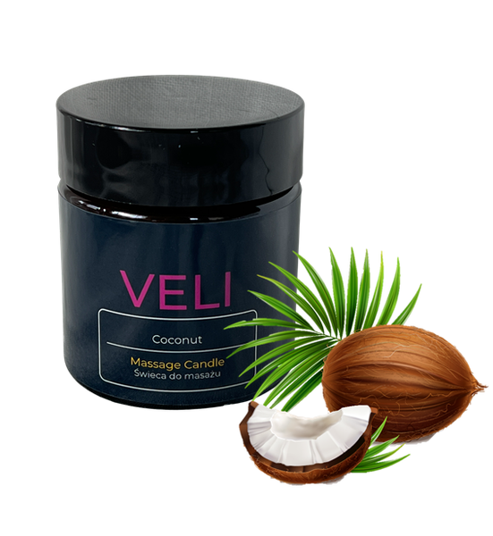 Świeca do masażu Kokos zdjęcie 1