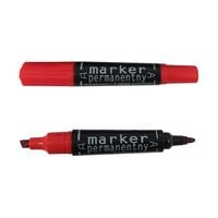 marker permanentny 89005 dwustronny czerwony
