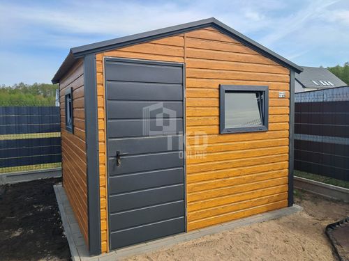 Schowek domek ogrodowy 3x2,5m drzwi 2x okno drewnopodobny TKD362 na Arena.pl