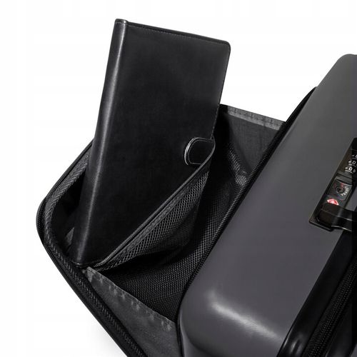 Walizka - Materiał ABS | kółka 360° | zamek TSA | uchwyt na telefon i napój na Arena.pl