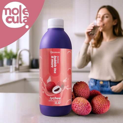 Molecula - SYROP do BUBBLE TEA - 0.5L - SOK KONCENTRAT - LICZI na Arena.pl