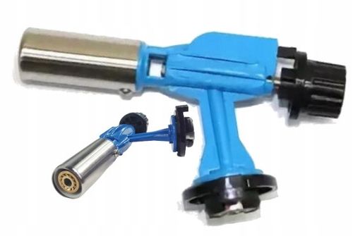 Palnik Gazowy STALOWY Opalarka Na Butlę + 2X Gaz Kartusz Ceramika Lutlampa na Arena.pl