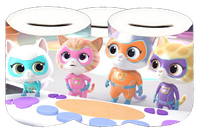 Skarbonka Ceramiczna - Super Kotki - Super Kitties