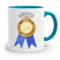 Kubek Błękitny Dla Prawnika Mecenasa Prezent Z Nadrukiem Ze Zdjęciem