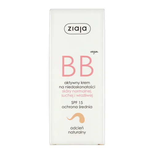 Ziaja BB aktywny krem na niedoskonałości naturalny na Arena.pl