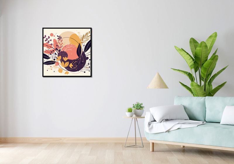Plakat 70x70cm Wigor Kształtów zdjęcie 4