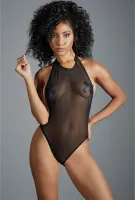 leg avenue jasmine allure body koronkowe siateczkowe czarne s/m