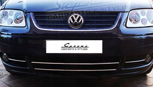 VW TOURAN I - Listwy CHROM na GRILL atrape Tuning na Arena.pl