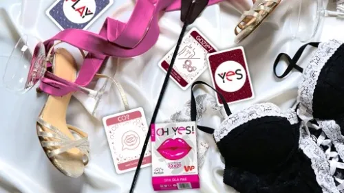 GRA DLA PAR - OH YES! PINK erotyczna wstępna WYZWANIA prezent WALENTYNKI na Arena.pl