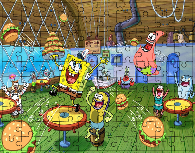 Puzzle Spongebob zdjęcie 1