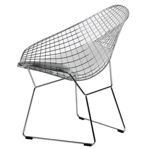 Krzesło HarryArm biała poduszka na Arena.pl