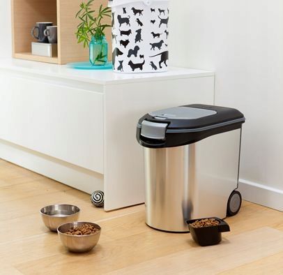 Curver Pojemnik na karmę 12kg / 35l dla psa kota zwierząt z pokrywą na Arena.pl