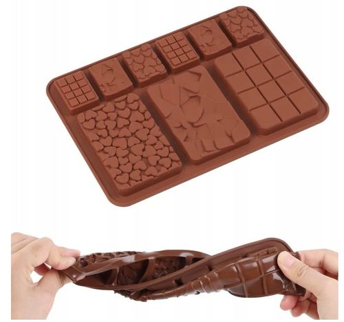FORMA FOREMKA SILIKONOWA DO CZEKOLADY LODU ŻELEK PRALIN GALARETKI DUBAJ na Arena.pl