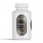 MUMIO Himalajskie Shilajit 400mg - Kwasy fulwowe 20% - Energia Adaptogen