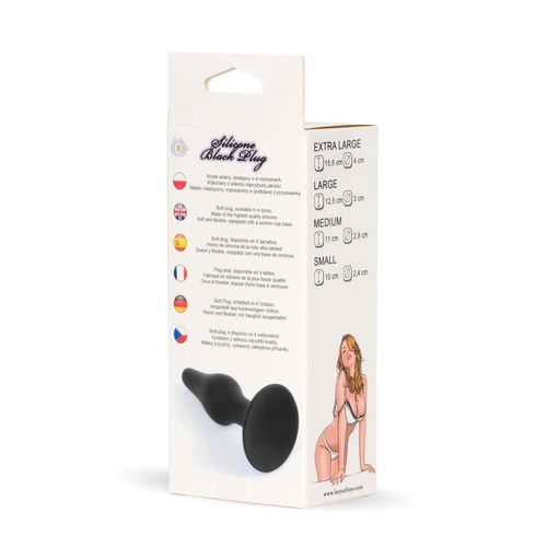 plug-silicone plug black - large na Arena.pl