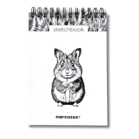 Szkicownik A6/60K Na Spirali - Chomik