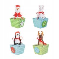 Kalendarz adwentowy Figurki 24 sztuki ŚWIĘTA