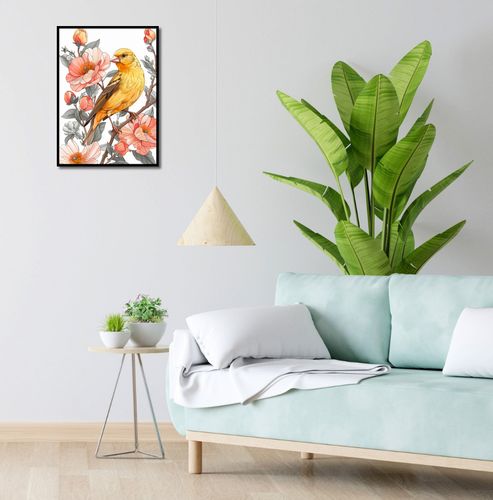 Plakat 40x55cm Wiosenny Śpiewaczek na Arena.pl