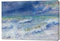 Obraz 100x70cm Seascape,  Pierre-Auguste Renoir Vintage do Salonu