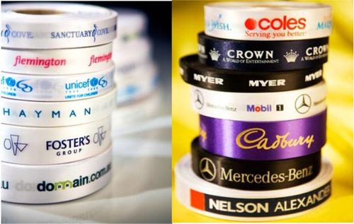 Wstążka nadruk Wesołych Świąt na Arena.pl