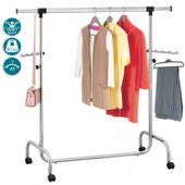 FALCON Stalowy wieszak na ubrania stojący - 80 kg