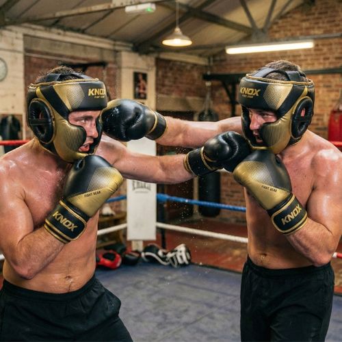 Kask Bokserski KNOX - treningowy sparingowy - BOKS KICKBOXING MUAY na Arena.pl